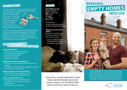 empty homes - Isle of Wight Council