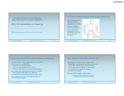 ECE 120: Introduction to Computing Let`s Assume 5