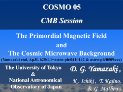 the effect of the primordial magnetic field (PMF)