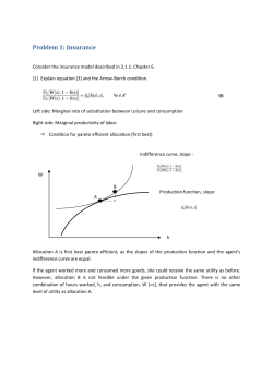 Problem 1: Insurance