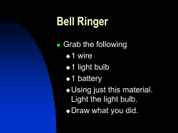 Electric Current PowerPoint