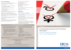 Standard courses &mdash; ITCILO