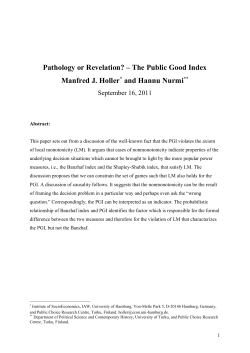 Pathodology or Revelation