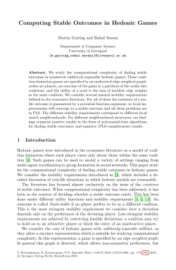 Computing Stable Outcomes in Hedonic Games