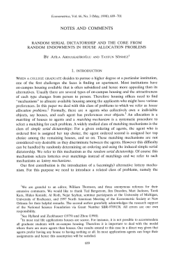 Random Serial Dictatorship and the core from random endowments