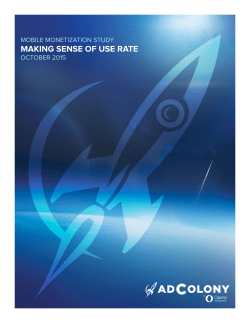making sense of use rate