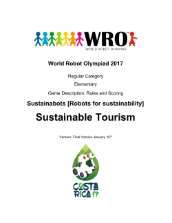 Sustainable Tourism