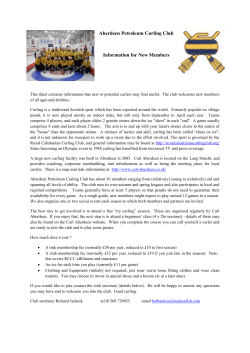 APCC club information - The Royal Caledonian Curling Club