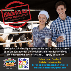 Looking for scholarship opportunities and a chance to serve as an