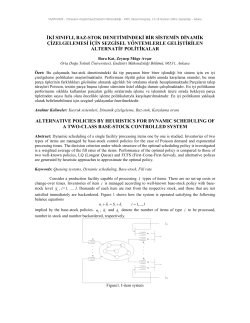 alternative policies by heuristics for dynamic