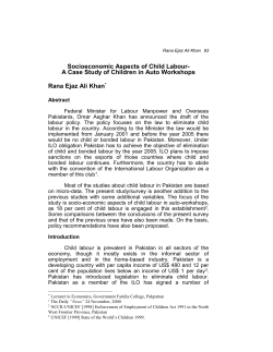 R-Ejaz - Lahore School of Economics