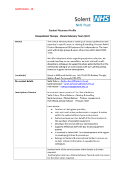 Clinical Advisory Team - CAT