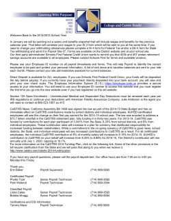 Payroll News September - Anaheim Union High School District