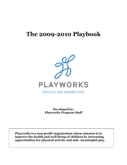 The 2009-2010 Playbook