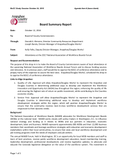 Board Summary Report