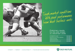 Tough market conditions with good performance from most business