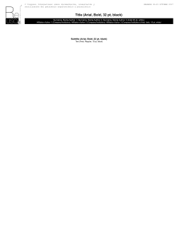 Poster Template pptx_en