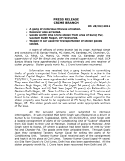 Dy. Commissioner of Police