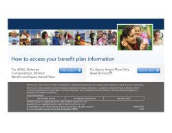 How to access your benefit plan information