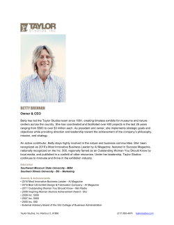 betty brennan - Taylor Studios Inc.