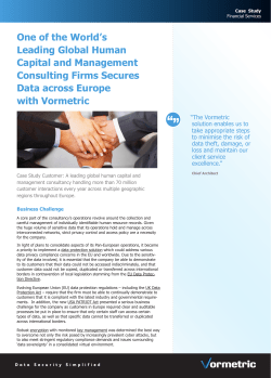 One of the World`s Leading Global Human Capital and