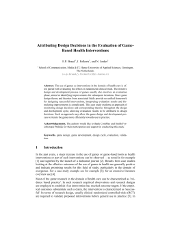 Attributing Design Decisions in the Evaluation of Game