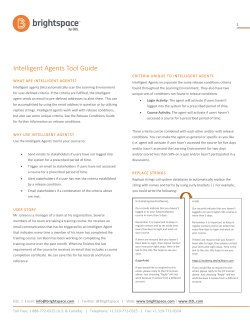 Document title - Brightspace Community