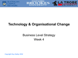 Business Level Strategy - Harley Legal Technology