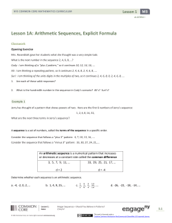 Mod 3 Lesson 1