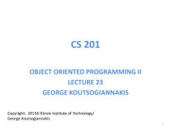 Lecture23 - Illinois Institute of Technology
