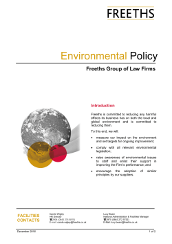 The Freeth Cartwright Group of Law Firms
