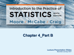 Chapter 4: Probability: The Study of Randomness