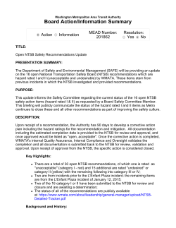 Board Action/Information Summary