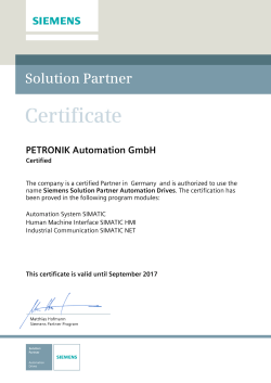 Siemens Solution Partner