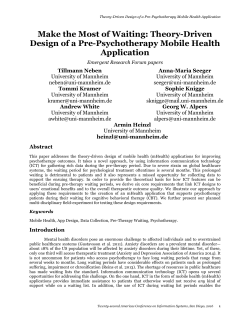 Make the Most of Waiting: Theory