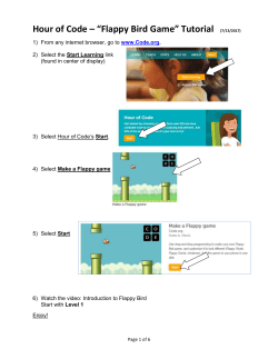 Flappy Bird Game - Code.org Forums