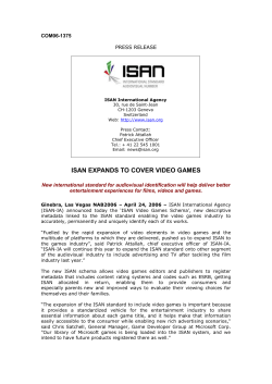 isan expands to cover video games
