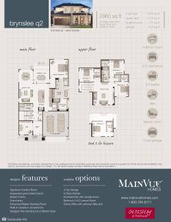 brynslee q2 - MainVue Homes