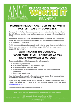 members reject amended offer with patient safety