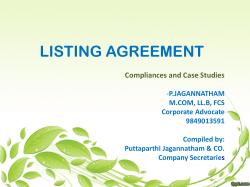 listing agreement
