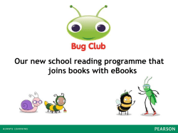 Bug Club Parents` Presentation