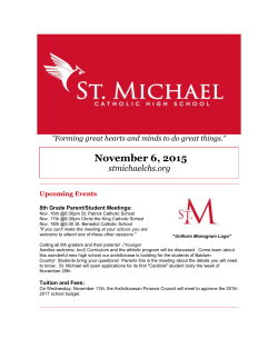 Cardinal Athletics - St. Michael Catholic High School