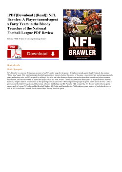 Download | [Read]} NFL Brawler: A Player-turned