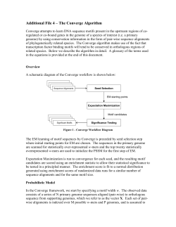 The Converge Algorithm