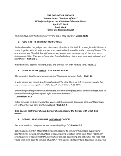 Notes - Family Life Christian Church