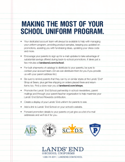 making the most of your school uniform program.