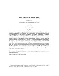 Rational Expectations and Farsighted Stability