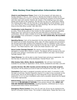 Elite Hockey Final Registration Information 2016