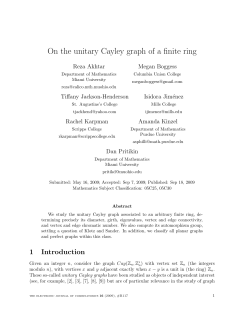 On the unitary Cayley graph of a finite ring