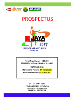 PEMBANGUNAN JAYA RAYA International Junior